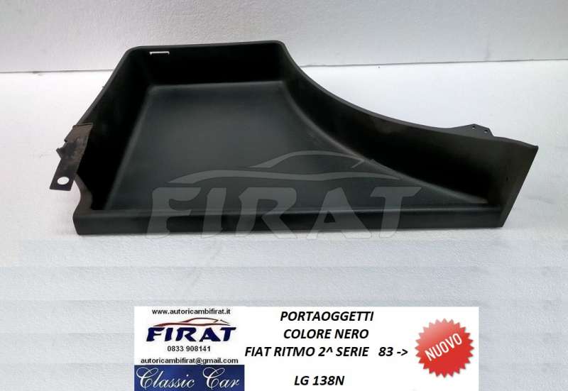 PORTAOGGETTI FIAT RITMO 2^ SERIE NERO